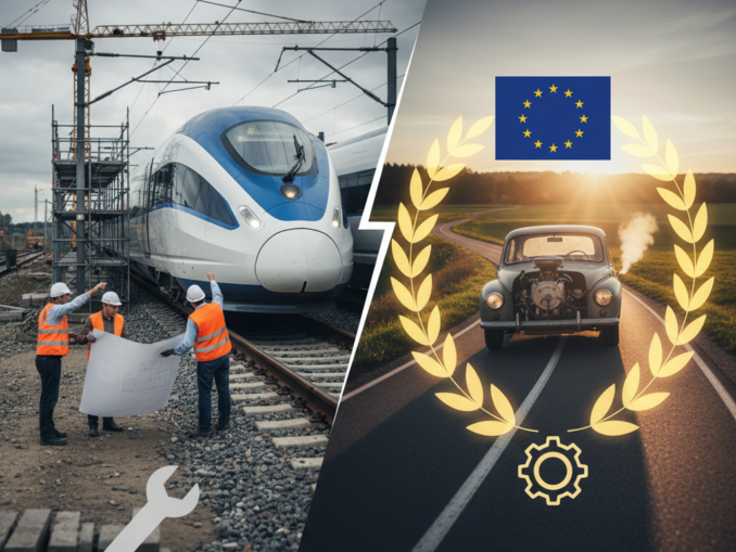 Bahn unter Druck: Netzagentur kritisiert Baustellenmanagement, EU lockert Verbrenner-Aus