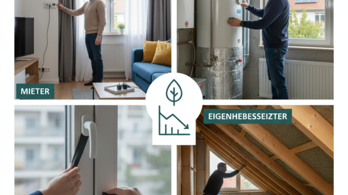 Energiesparen für Mieter und Eigenheimbesitzer: Tipps zur Senkung der Energiekosten