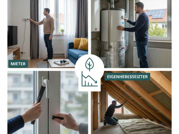 Energiesparen für Mieter und Eigenheimbesitzer: Tipps zur Senkung der Energiekosten