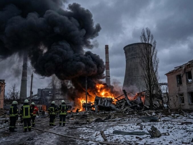 Eskalation in der Ukraine: Russische Angriffe auf Infrastruktur verschärfen Lage