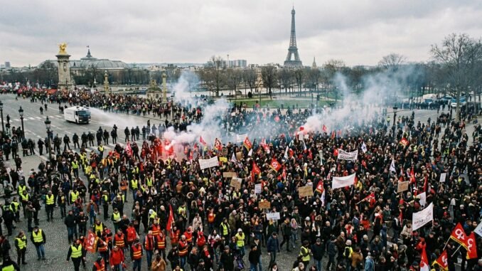 Frankreich: Breite Proteste gegen Sozialabbau und Sparmaßnahmen