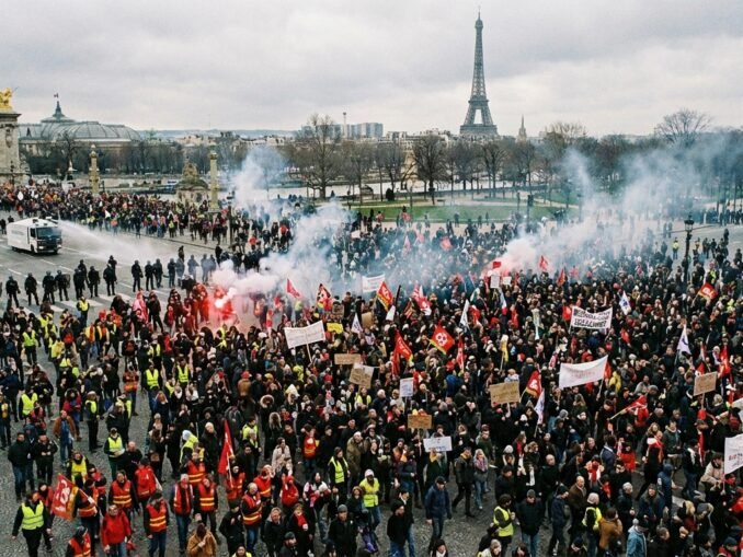 Frankreich: Breite Proteste gegen Sozialabbau und Sparmaßnahmen