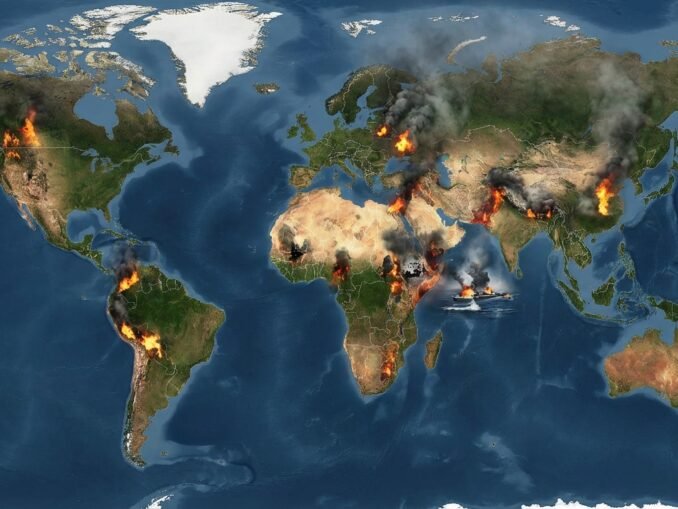 Globale Konfliktherde nehmen 2025 zu: Eskalation in neun Krisenregionen