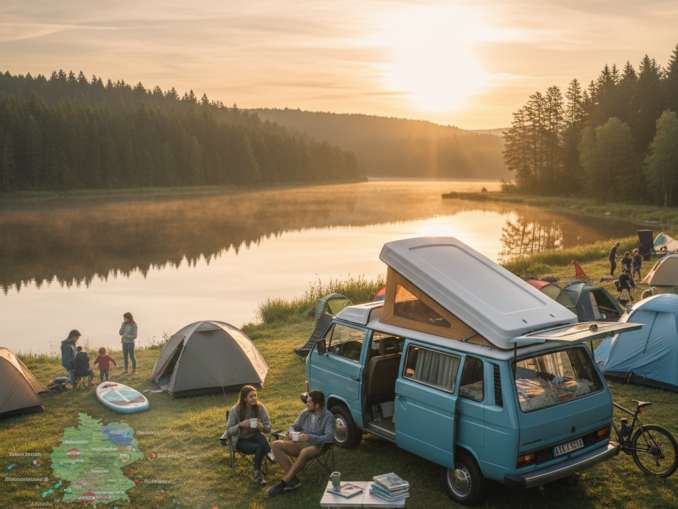 Günstiger Urlaub in Deutschland: Camping und Reiseziele für Sparfüchse