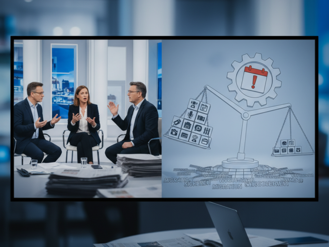 Kritik an politischer Talkshow-Berichterstattung: Ungleichgewicht und thematische Agenda