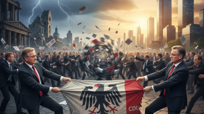 Machtkampf und Richtungsstreit: Die CDU ringt um ihre Zukunft