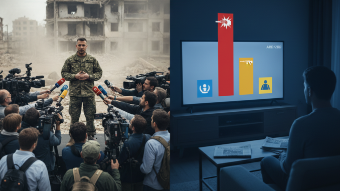 Medienkritik: Gewichtung der Kriegsberichterstattung und die Rolle des öffentlich-rechtlichen Rundfunks