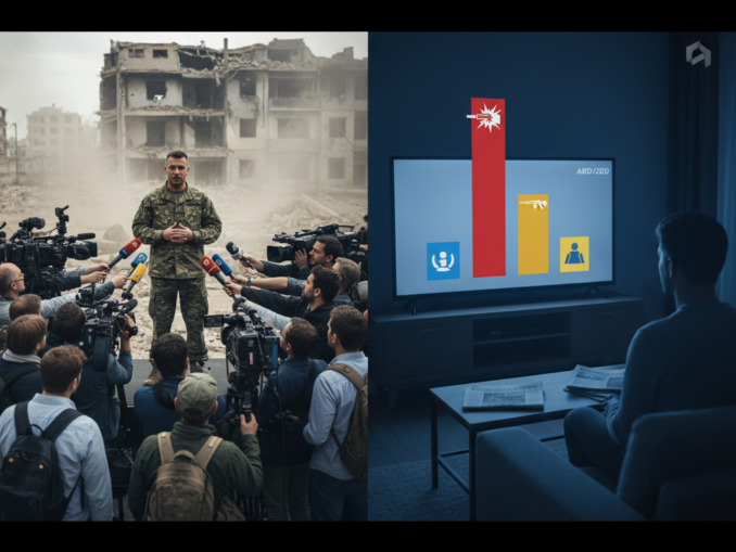Medienkritik: Gewichtung der Kriegsberichterstattung und die Rolle des öffentlich-rechtlichen Rundfunks
