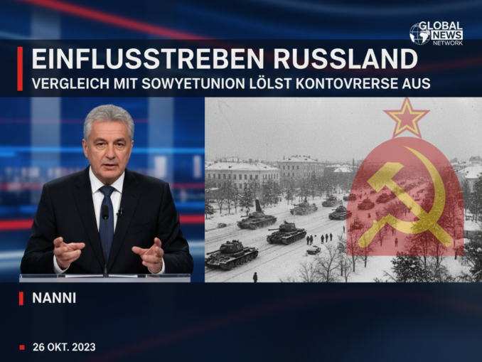 Nanni vergleicht Russlands Einflussstreben mit der Sowjetunion und löst Kontroverse aus
