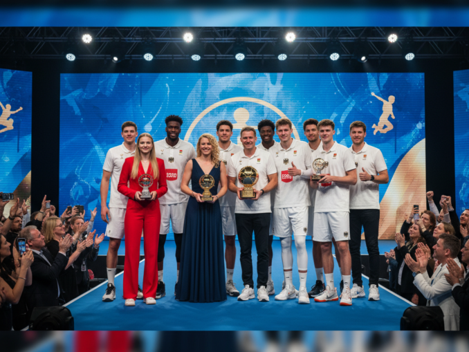 Neugebauer, Preuß und Basketball-Nationalmannschaft als Sportler des Jahres geehrt