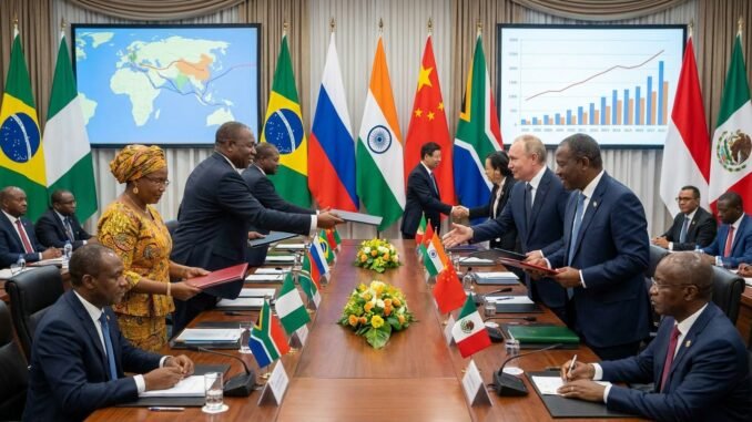 Staaten des globalen Südens suchen wirtschaftliche Alternativen zu westlicher Dominanz und BRICS