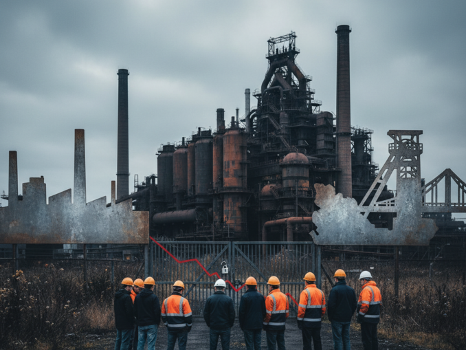 Stellenabbau in der Stahlindustrie befürchtet: NRW und Saarland besonders betroffen