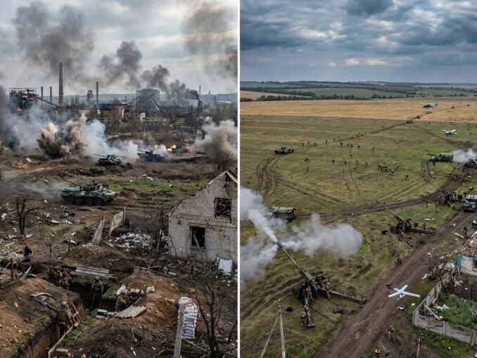 Ukraine: Eskalation der Kämpfe im Raum Pokrowsk und Kostjantyniwka – Gegenangriffe bei Charkiw