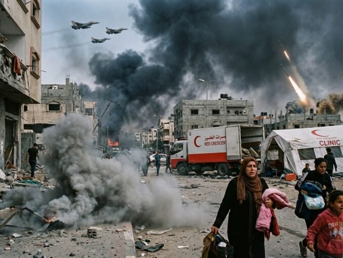 Anhaltende Gewalt zwischen Israel und Hamas gefährdet Waffenruhe und humanitäre Lage in Gaza