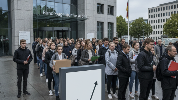 Anstieg der Arbeitslosigkeit in Deutschland erreicht 6,3 Prozent im Jahr 2025