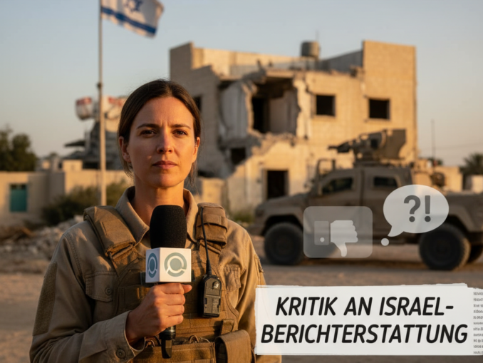 ARD-Korrespondentin Sophie von der Tann wegen Einseitigkeit in Israel-Berichterstattung kritisiert