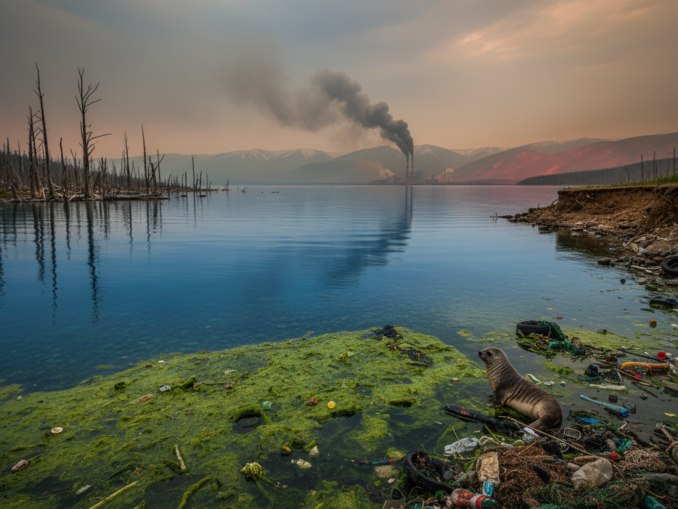 Bedrohung des Ökosystems Baikalsee durch Umweltverschmutzung und Klimawandel