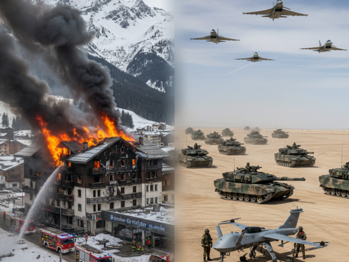 Brand in Crans-Montana fordert Todesopfer, Bundeswehr plant Aufrüstung