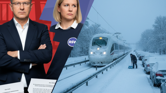 Brandenburg: Koalitionsbruch zwischen SPD und BSW, Schneechaos in Norddeutschland