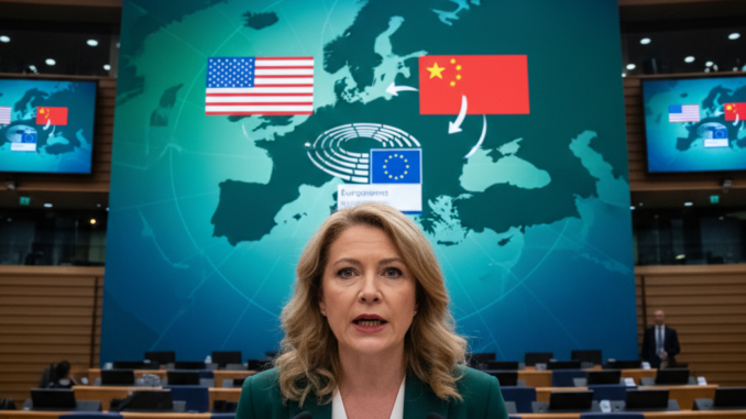 Brantner (Grüne) fordert selbstbewusstere Europapolitik gegenüber den USA und China