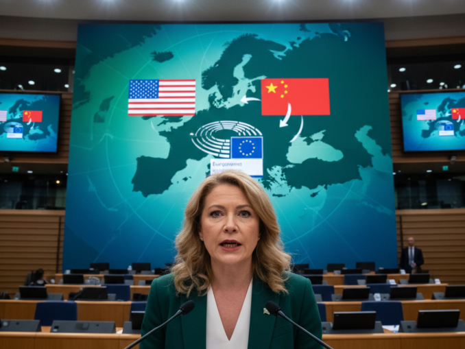 Brantner (Grüne) fordert selbstbewusstere Europapolitik gegenüber den USA und China