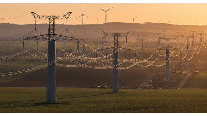 Bundesnetzagentur genehmigt Rekordausbau von Stromautobahnen für Energiewende