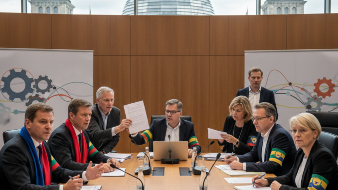 Bundestag: Ausschussarbeit, Parteipositionen und Koalitionsdynamiken im Fokus