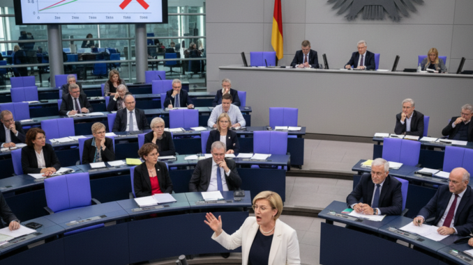 [Bundestagsdebatte über Erbschaftssteuer und Ablehnung von Ausweiskontrollen beim Boarding]