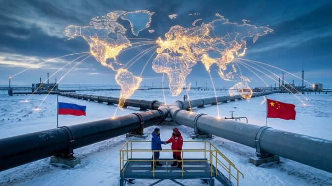 Chinas Energiepolitik: Ausbau der globalen Rolle durch Partnerschaften mit Russland