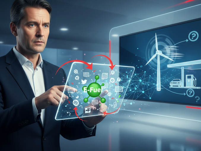 Debatte um E-Fuel-Förderung durch Fehlinterpretation auf Social Media entfacht
