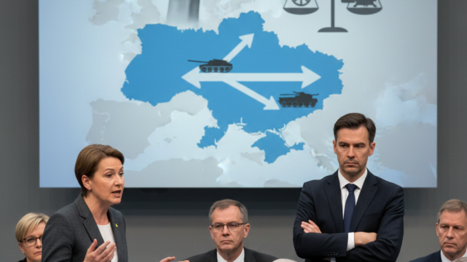 Debatte um Waffenlieferungen an die Ukraine in Deutschland verschärft sich