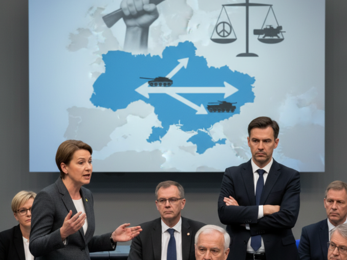 Debatte um Waffenlieferungen an die Ukraine in Deutschland verschärft sich