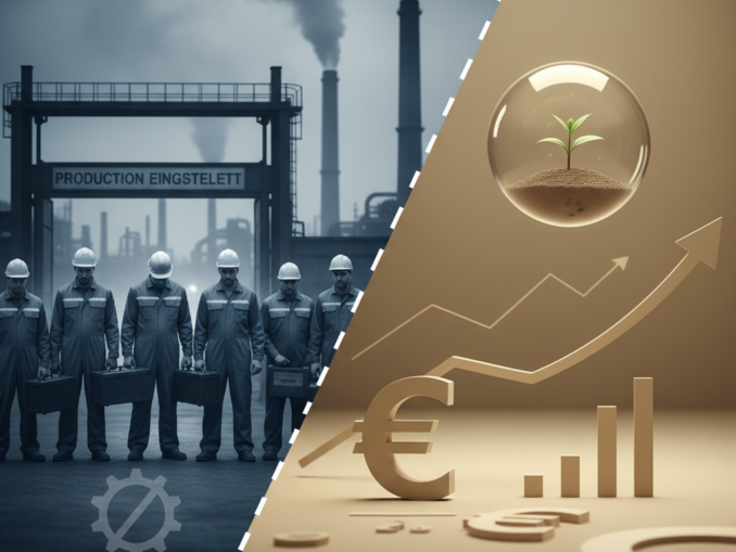 Deutsche Wirtschaft: Industrieller Stellenabbau trotz leichter Wachstumsprognose