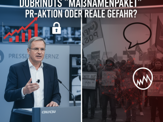 Dobrindts "Maßnahmenpaket" gegen Linksextremismus: PR-Aktion oder reale Gefahr für die Meinungsfreiheit?