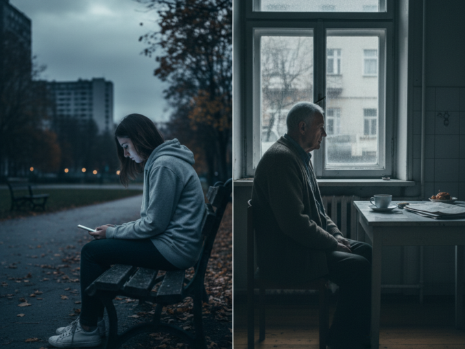 Einsamkeit in Deutschland: Studie zeigt Betroffenheit junger und älterer Menschen