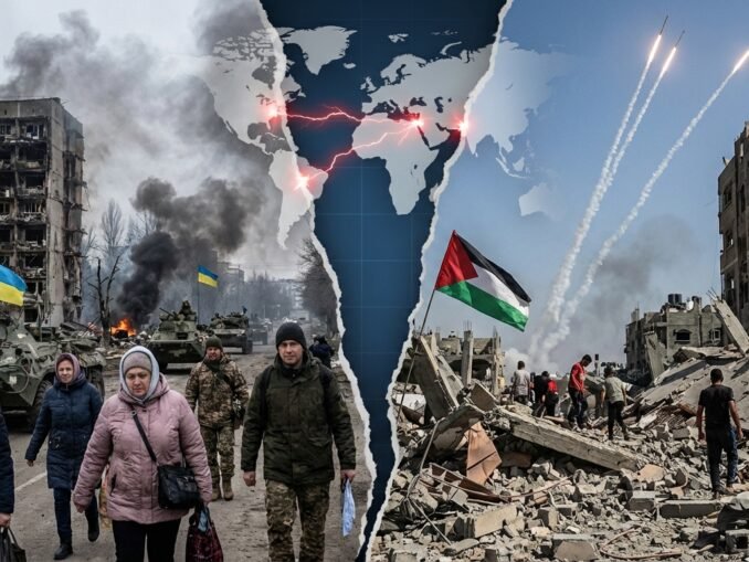 Eskalation der Konflikte in der Ukraine und Israel/Palästina prägen globale Nachrichtenlage