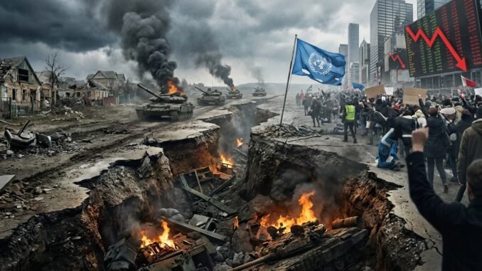 Eskalation des Ukraine-Konflikts gefährdet globale Stabilität