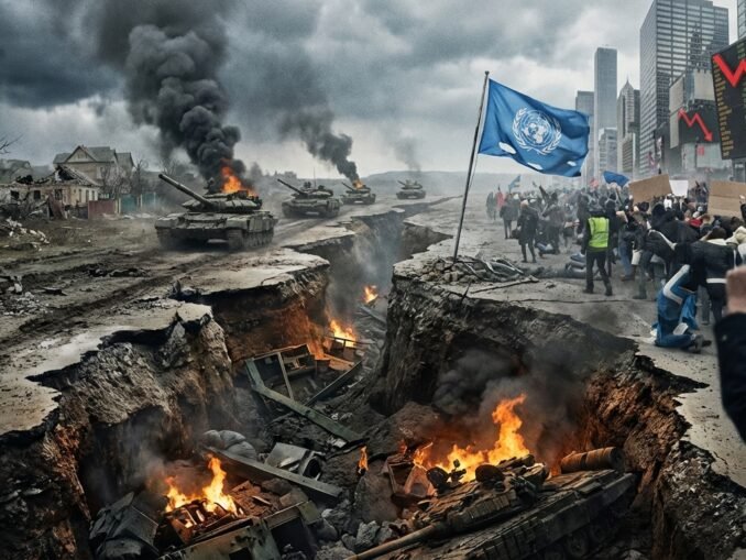 Eskalation des Ukraine-Konflikts gefährdet globale Stabilität