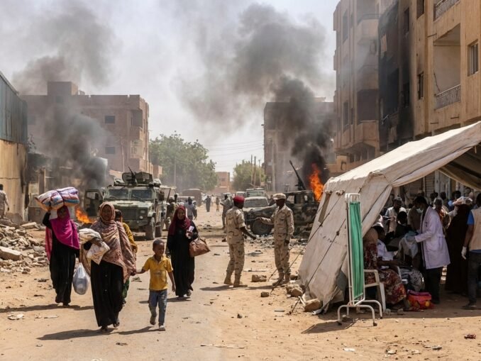 Eskalation im Sudan: Bürgerkrieg zwischen Armee und RSF verschärft humanitäre Krise