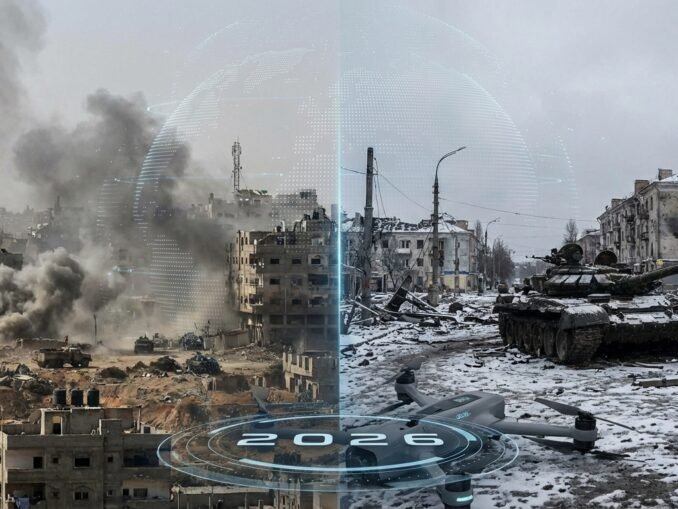 Eskalation in Israel-Palästina-Konflikt und Ukraine-Krieg belasten Weltlage 2026