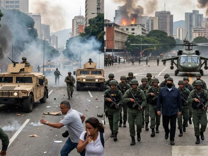 Eskalation in Venezuela: US-Militär greift Caracas an, Maduro angeblich festgenommen