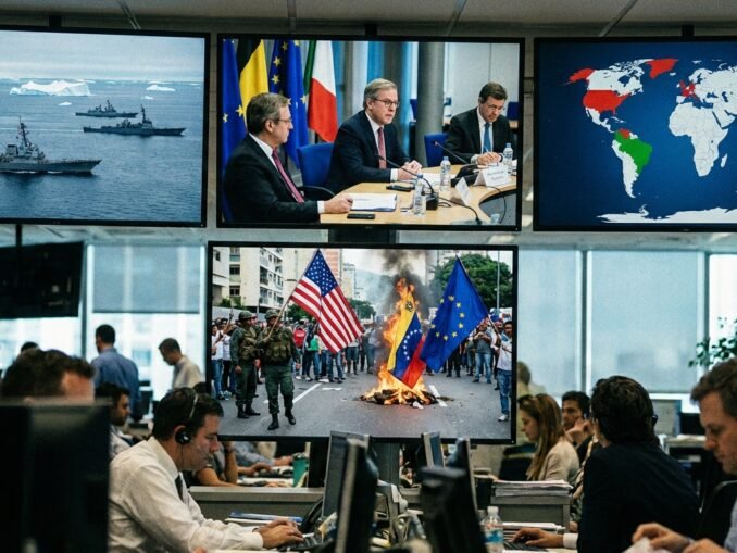 Eskalation um Grönland und Venezuela: Spannungen zwischen USA, Europa und Südamerika