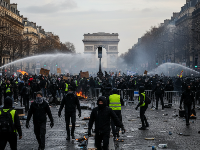 Frankreich: Proteste gegen Rentenreformen und Sparmaßnahmen weiten sich aus
