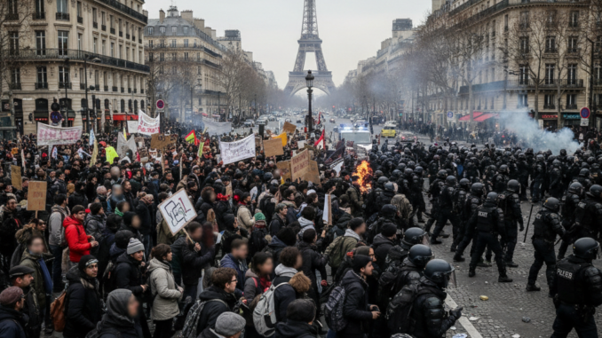 Frankreich: Proteste gegen Sozialabbau und Sparpolitik weiten sich aus
