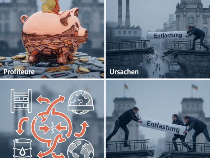 Inflation in Deutschland: Profiteure, Ursachen und Streit um Entlastung