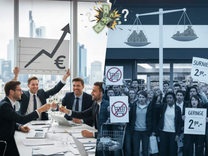 Inflation in Deutschland: Steigende Unternehmensgewinne befeuern Kritik an "Profitmacherei"