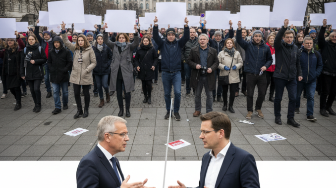 Inflation treibt Proteste an – Richtungsstreit in der Union spitzt sich zu