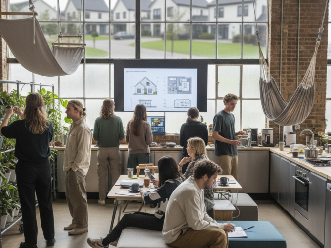 Junge Generation distanziert sich vom Eigenheim: Trend zu alternativen Wohnmodellen