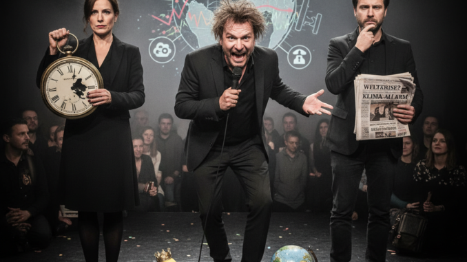 Kabarett im Krisenmodus: Deutsche Satiriker zwischen Spott und Ernst angesichts globaler Herausforderungen