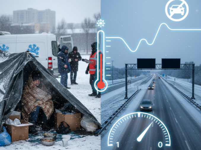 Kältewelle fordert Hilfen für Obdachlose, Tempolimit-Debatte neu entfacht